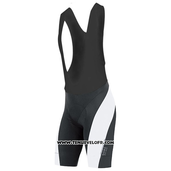 2017 Maillot Ciclismo Gore Bike Wear Power Oxygen-cc Noir Manches Courtes et Cuissard